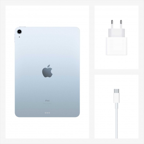 Планшет Apple Air 10.9 (2020) Wi-Fi 256Gb + Cellular Sky Blue - фото 3