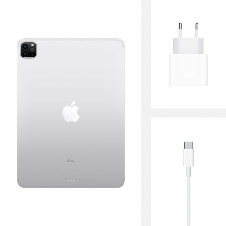 Планшет Apple Pro 11 (2020) WiFi 256Gb + Cellular Silver - фото 7