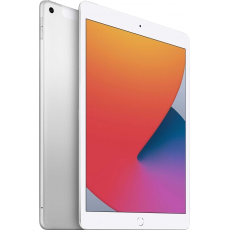 Планшет Apple iPad 10.2 (2020) Wi-Fi + Cellular 128Gb (MYMM2RU/A) Silver - фото 2