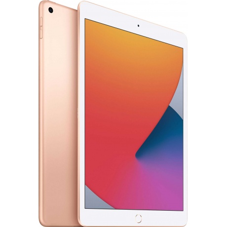 Планшет Apple iPad 10.2 (2020) Wi-Fi 32Gb (MYLC2RU/A) Gold - фото 2