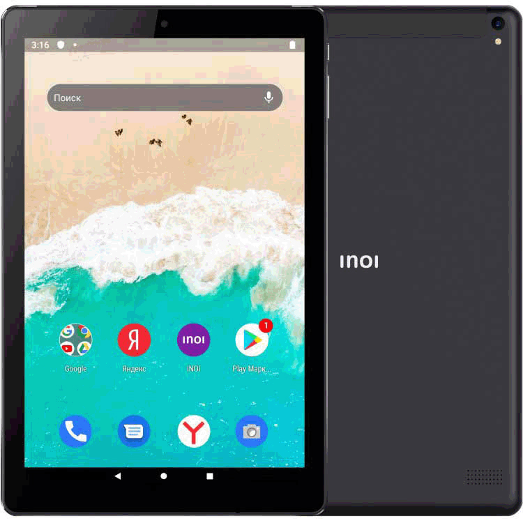 Планшет Inoi inoiPad mini 10.1" 2/32GB Wi-Fi 3G Black от Kotofoto