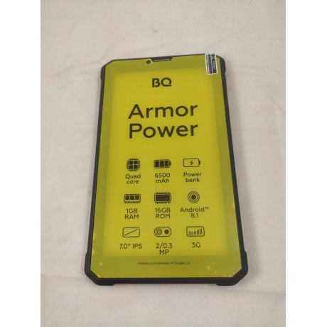 Планшет BQ 7098G ARMOR POWER CAMMO PRINT 8 7&quot; 8Gb 3G уцененный (гарантия 14 дней) - фото 3