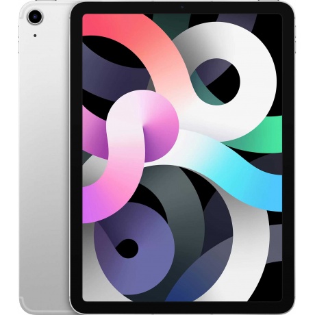 Планшет APPLE iPad Air 10.9 2020 Wi-Fi + Cellular 256Gb (MYH42RU/A)  Silver - фото 1