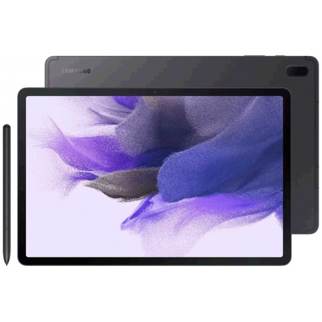 Планшет Samsung Galaxy Tab S7 FE 12.4 SM-T733 64Gb Black (SM-T733NZKASER) - фото 1
