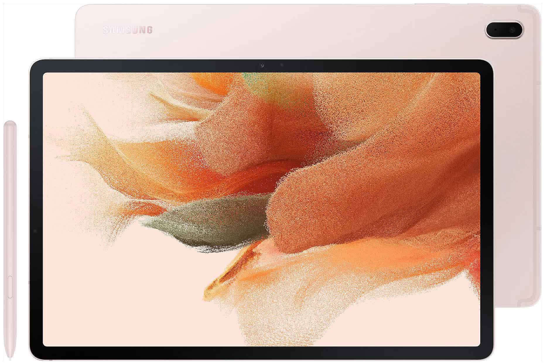 Планшет Samsung Galaxy Tab S7 FE SM-T733 64Gb WiFi Global Pink, размер 64 Гб, цвет розовый - фото 1