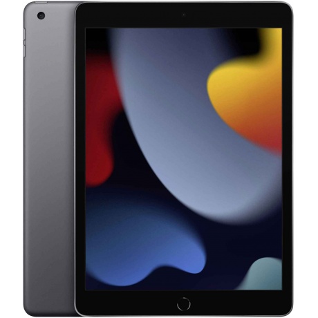 Планшет Apple iPad 2021 10.2&quot; Wi-Fi 64Gb (MK2K3LL/A) Space Grey - фото 1