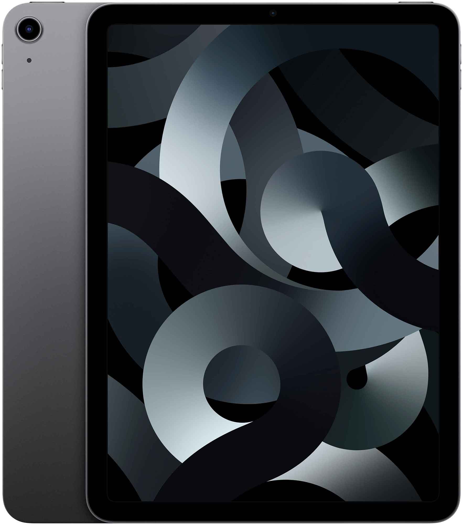 Планшет Apple iPad Air 2022 A2589 64Gb Wi-Fi + Cellular (MM6R3ZA/A) серый космос