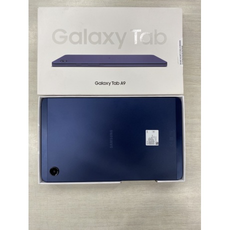 Планшет Samsung Galaxy Tab A9 8/128Gb (SM-X110NDBECAU) Dark Blue отличное состояние; - фото 2