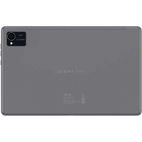 Планшет Digma Pro HIT 16 T616 6/128Gb Grey - фото 3
