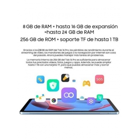 Планшет Blackview Tab 16 Pro LTE 8/256Gb Grey - фото 14