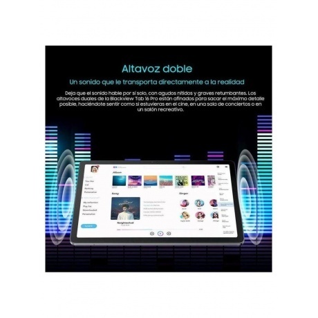 Планшет Blackview Tab 16 Pro LTE 8/256Gb Grey - фото 8