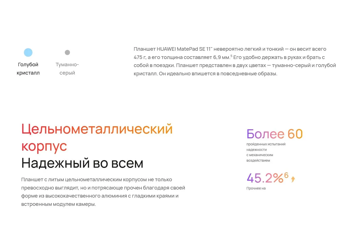 Планшет Huawei MatePad SE 11'' 6/128Gb (53014AXX) Gray - фото 34