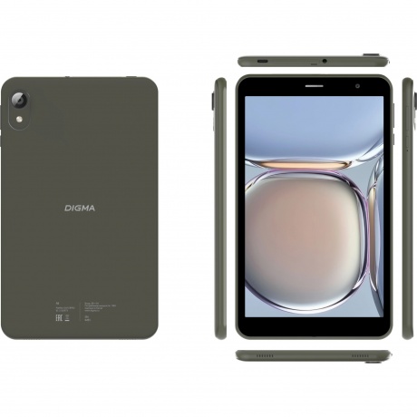 Планшет Digma R8 4/64Gb 8" (DA1C8P02) темно-серый - фото 5