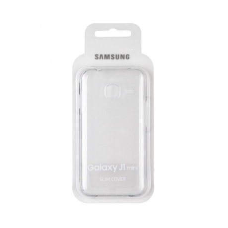 Чехол Samsung SlimCover для Galaxy J1 mini (J105) EF-AJ105CTEGRU Прозрачный - фото 2