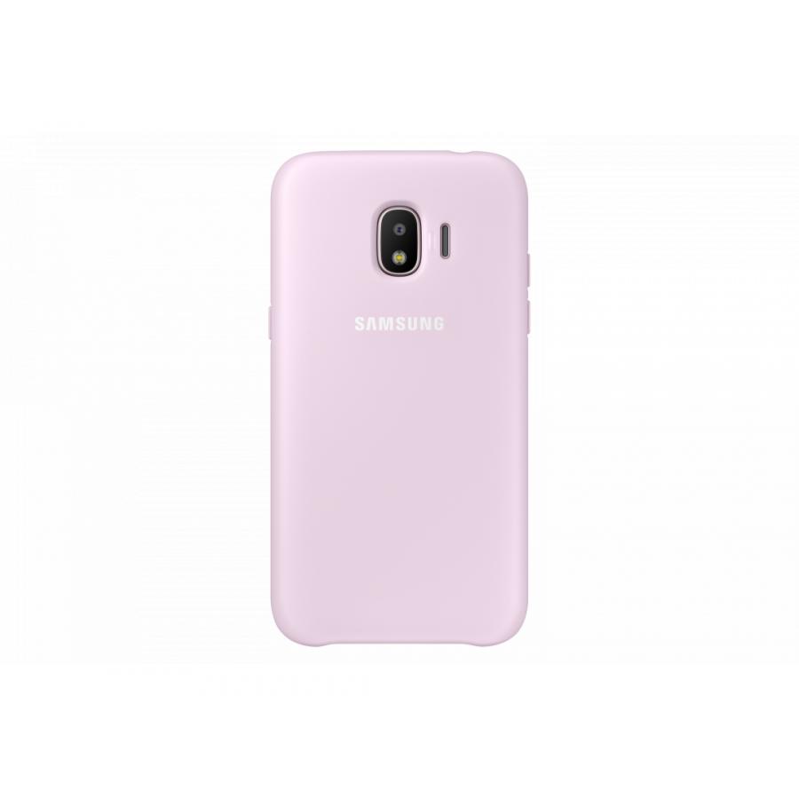 Чехол Dual Layer Cover для Galaxy J2 EF-PJ250CPEGRU Pink - фото 1