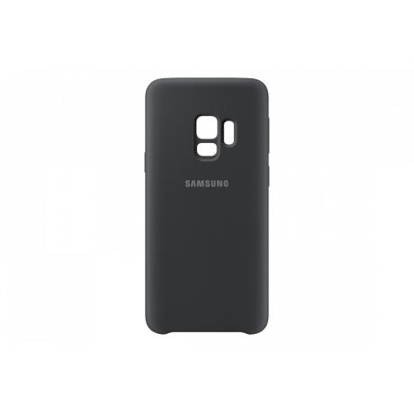Чехол Samsung SiliconeCover для Galaxy S9 (G960)  EF-PG960TBEGRU Black - фото 2