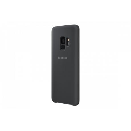 Чехол Samsung SiliconeCover для Galaxy S9 (G960)  EF-PG960TBEGRU Black - фото 5