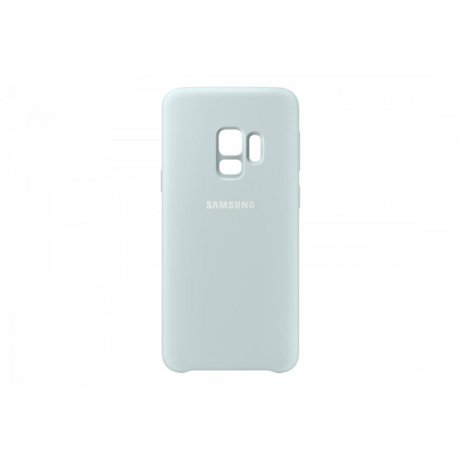 Чехол Samsung SiliconeCover для Galaxy S9 (G960) EF-PG960TLEGRU Blue