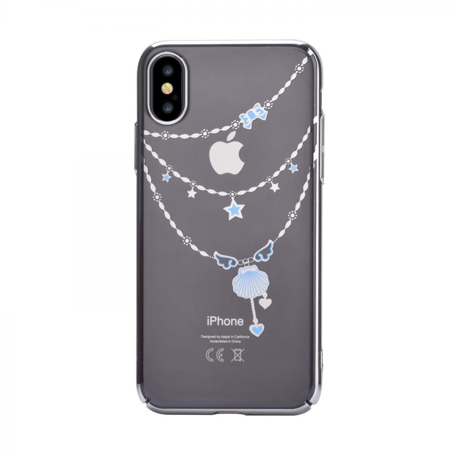 Накладка Devia Crystal Shell Case для iPhone X - Silver от Kotofoto
