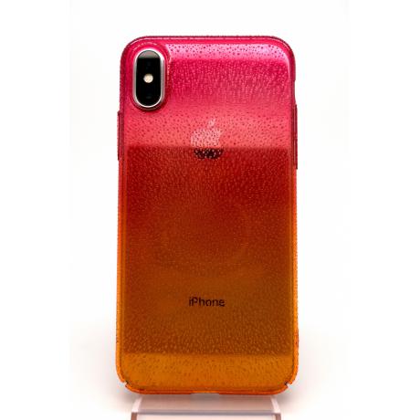 Накладка Devia Amber Case для iPhone X - Orange - фото 3