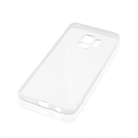 Силиконовая накладка BoraSCO для Samsung Galaxy S9 G960 (прозрачный) - фото 3