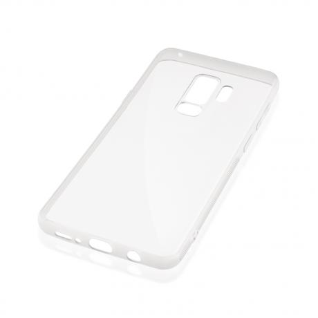 Силиконовая накладка BoraSCO для Samsung Galaxy S9+ G965 (прозрачная) - фото 3