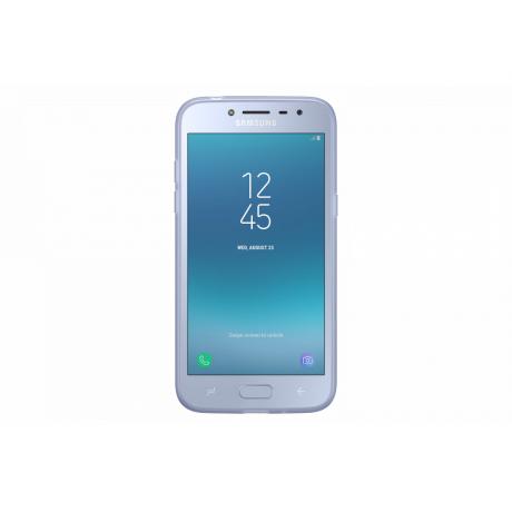 Чехол (клип-кейс) Samsung для Samsung Galaxy J2 (2018) Jelly Cover голубой (EF-AJ250TLEGRU) - фото 2