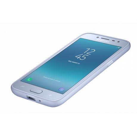 Чехол (клип-кейс) Samsung для Samsung Galaxy J2 (2018) Jelly Cover голубой (EF-AJ250TLEGRU) - фото 6