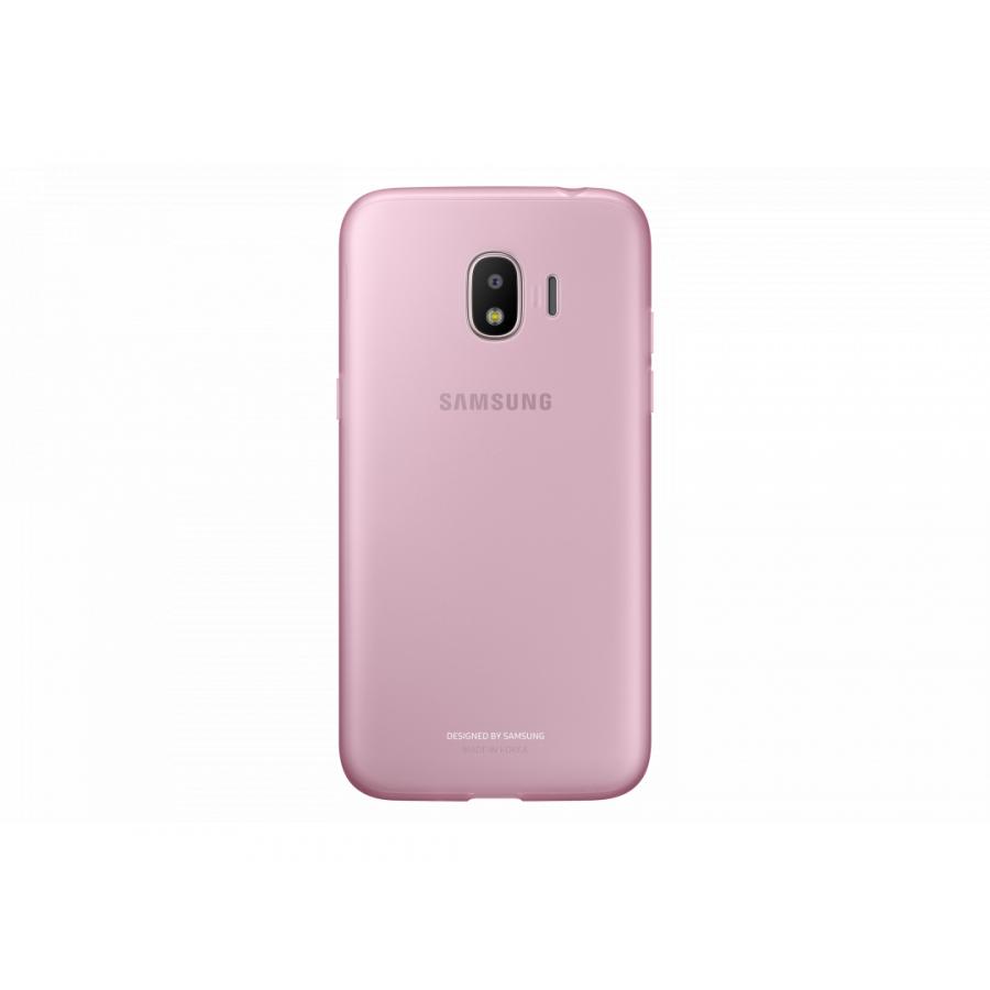 Чехол (клип-кейс) Samsung для Samsung Galaxy J2 (2018) Jelly Cover розовый (EF-AJ250TPEGRU)