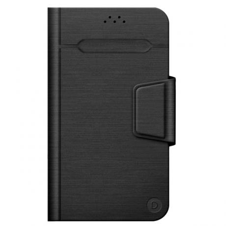 Чехол-подставка для смартфона Deppa Wallet Fold L 5.5&quot;-5.7' черный - фото 1