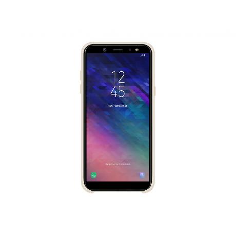 Чехол (клип-кейс) Samsung для Samsung Galaxy A6 (2018) Dual Layer Cover Gold (EF-PA600CFEGRU) - фото 9