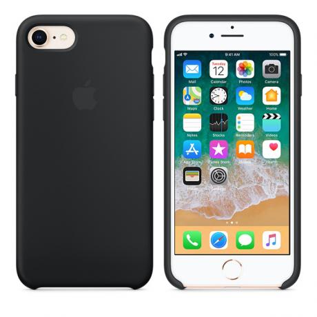 Чехол (клип-кейс) Apple для Apple iPhone 7/8 MQGK2ZM/A черный - фото 1