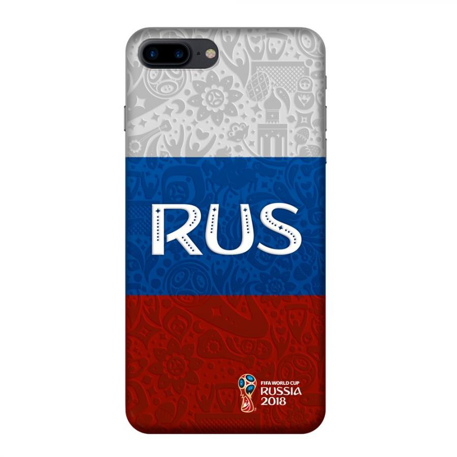 Чехол PC для Apple iPhone 7/8 Plus, FIFA_Flag Russia, Deppa 103917 - фото 1