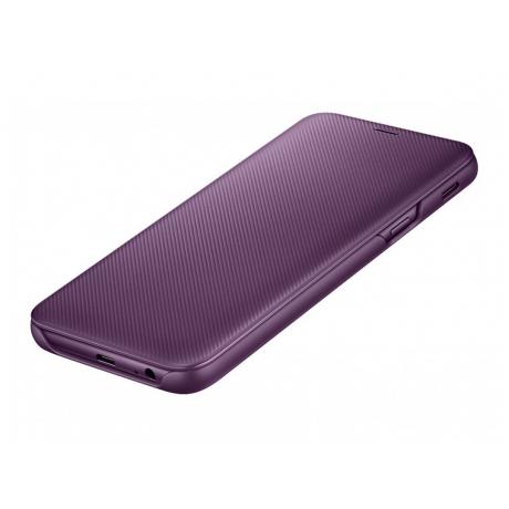 Чехол (флип-кейс) Samsung для Samsung Galaxy J6 (2018) Wallet Cover фиолетовый (EF-WJ600CVEGRU) - фото 5