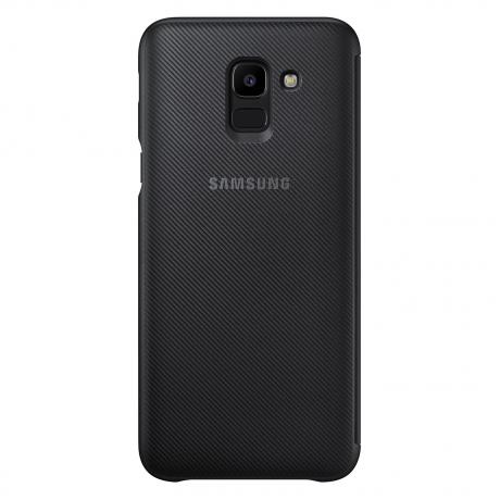 Чехол (флип-кейс) Samsung для Samsung Galaxy J6 (2018) Wallet Cover черный (EF-WJ600CBEGRU) - фото 3