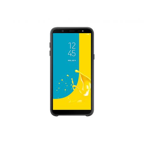 Чехол Samsung Layer Cover для Galaxy J8 (2018) Dual (EF-PJ810CBEGRU) Black - фото 9