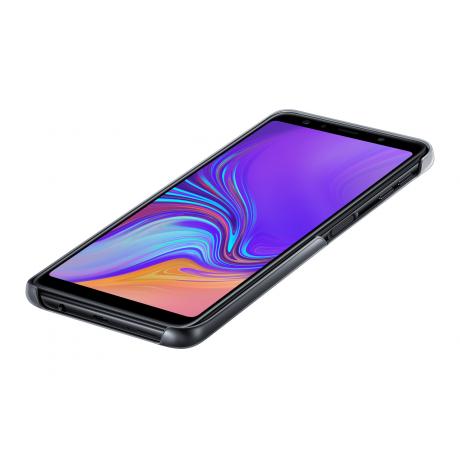 Чехол Samsung Gradation Cover A7 (2018) EF-AA750CBEGRU Black - фото 4