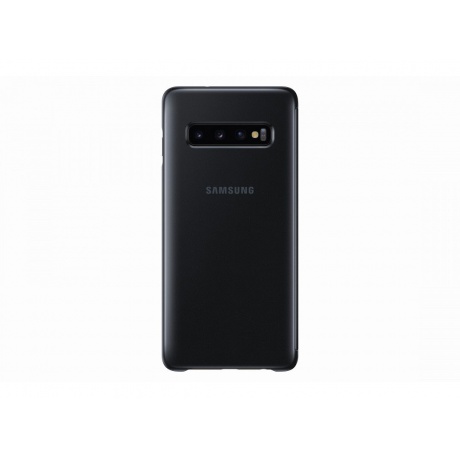 Чехол Samsung ClearView для Galaxy S10 (G973) EF-ZG973CBEGRU Black - фото 2