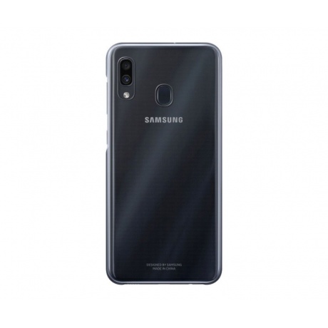 Чехол Samsung Gradation Cover для Samsung Galaxy A30 (A305) EF-AA305CBEGRU Black - фото 1