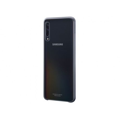 Чехол (клип-кейс) Samsung для Samsung Galaxy A50 Gradation Cover черный (EF-AA505CBEGRU) - фото 3