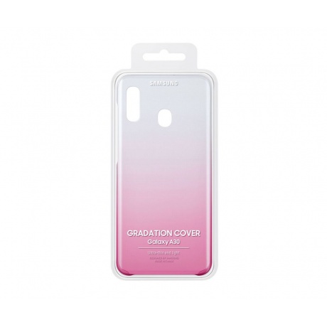 Чехол Samsung Gradation Cover для Samsung Galaxy A30 (A305) EF-AA305CPEGRU Pink - фото 5