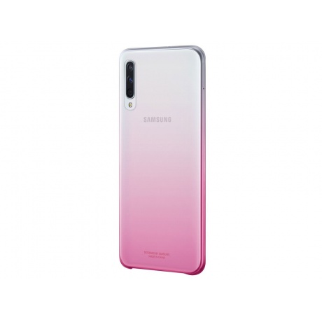 Чехол (клип-кейс) Samsung для Samsung Galaxy A50 Gradation Cover розовый (EF-AA505CPEGRU) - фото 2