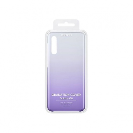 Чехол Samsung Gradation Cover для Galaxy A50 (A505) EF-AA505CVEGRU Violet - фото 1