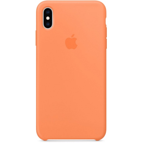 Чехол (клип-кейс) Apple для Apple iPhone XS Max MVF72ZM/A оранжевый - фото 1