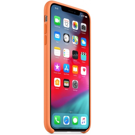 Чехол (клип-кейс) Apple для Apple iPhone XS Max MVF72ZM/A оранжевый - фото 3