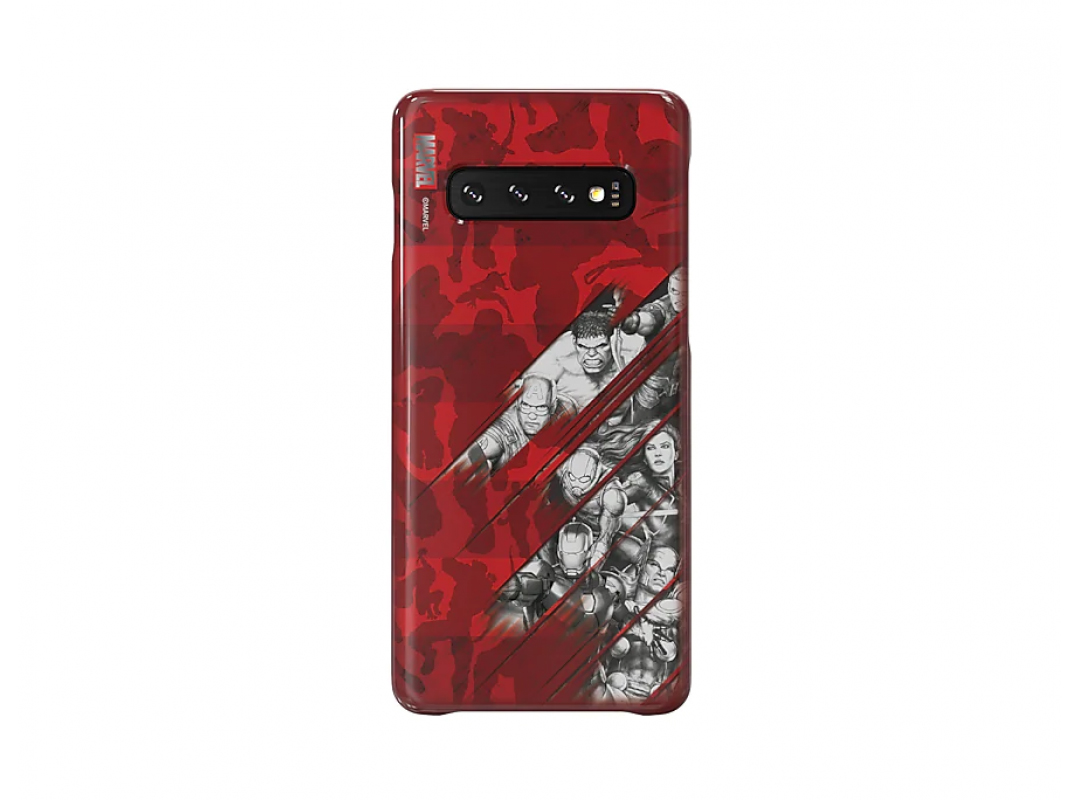 Чехол Araree Marvel Case AvComics для Samsung Galaxy S10 (G973) GP-G973HIFGKWI Red