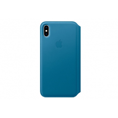 Чехол (флип-кейс) Apple для Apple iPhone XS Max MRX52ZM/A синий - фото 1