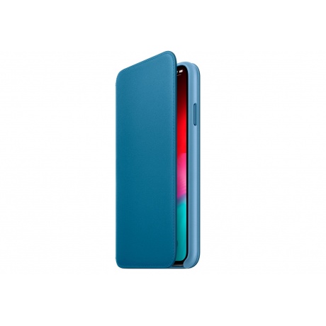 Чехол (флип-кейс) Apple для Apple iPhone XS Max MRX52ZM/A синий - фото 3