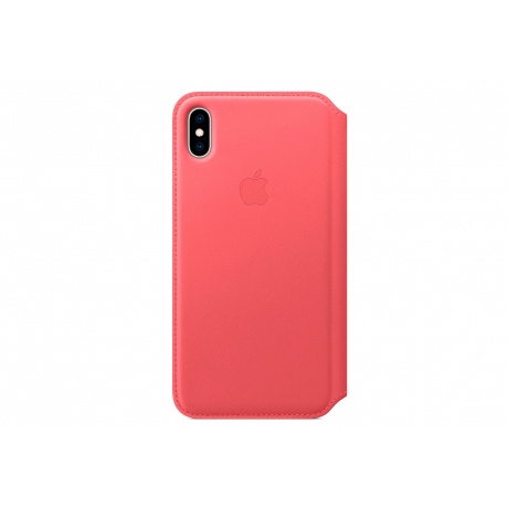 Чехол (флип-кейс) Apple для Apple iPhone XS Max MRX62ZM/A розовый - фото 1