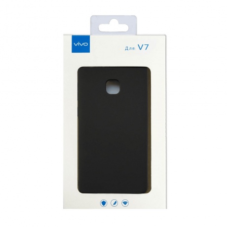 Чехол Vivo 1718 V7 Case PC black - фото 3